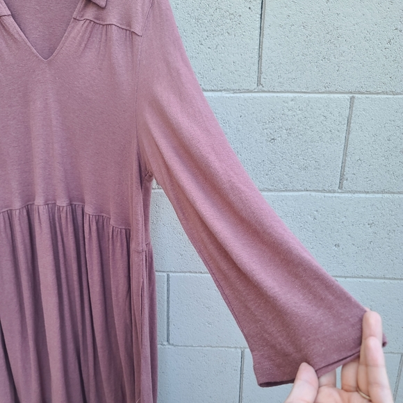 Free People Beach | Moonlight Midi Dress in Summer Sparrow Size Large - Picture 8 of 15